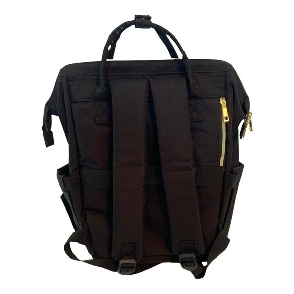 LOVEVOOK LAPTOP BACKPACK FOR WOMEN, WITH USB PORT COMPUTER WORK BLACK BAG - Picture 5 of 10